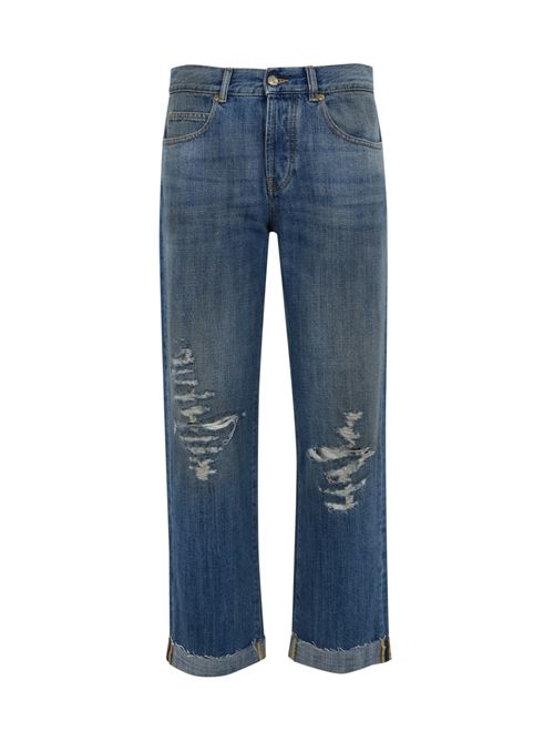 Jeans dritto con strappi Roy Roger's | ROG0001CG31A118C0999